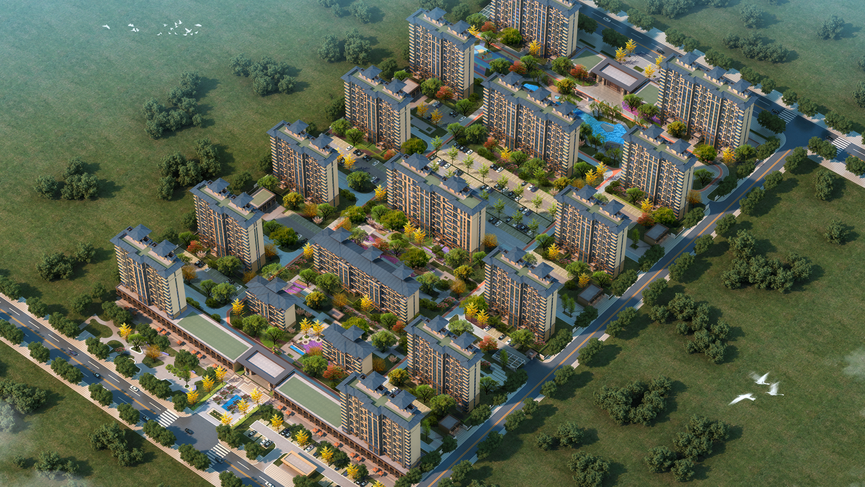 舜帝古都，人文大盤(pán)，柳岸華都五期交付使用